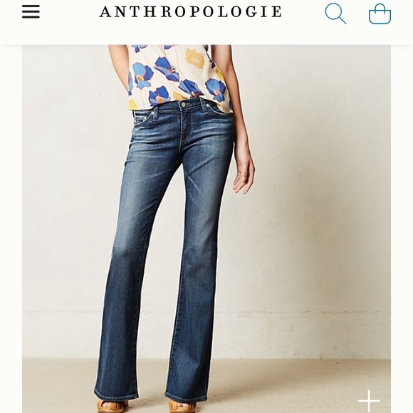 AG Angelina petite bootcut (Anthropologie)